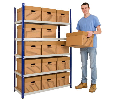 clicka-265-steel-shelving-5-chipboard-shelves-3 clicka 265 steel shelving 5 chipboard shelves