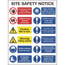 Composite Site Safety Notice Safety & Security Workplace Stuff UK Composite Site Safety Notice Safety & Security Workplace Stuff UK