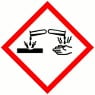 corrosive label