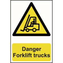 Danger Forklift Trucks Sign Safety & Security Workplace Stuff UK Danger Forklift Trucks Sign Safety & Security Workplace Stuff UK