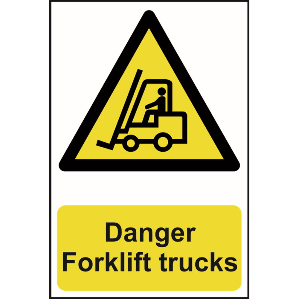 danger-forklift-trucks-sign image of danger forklift trucks sign