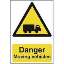 Danger Moving Vehicles Sign Safety & Security Workplace Stuff UK Danger Moving Vehicles Sign Safety & Security Workplace Stuff UK