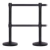 double-belt-retractable-barriers double belt retractable barriers