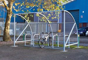 dudley bike shelter