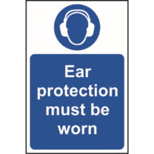 Ear Protection Must Be Worn Sign Safety & Security Workplace Stuff UK Ear Protection Must Be Worn Sign Safety & Security Workplace Stuff UK