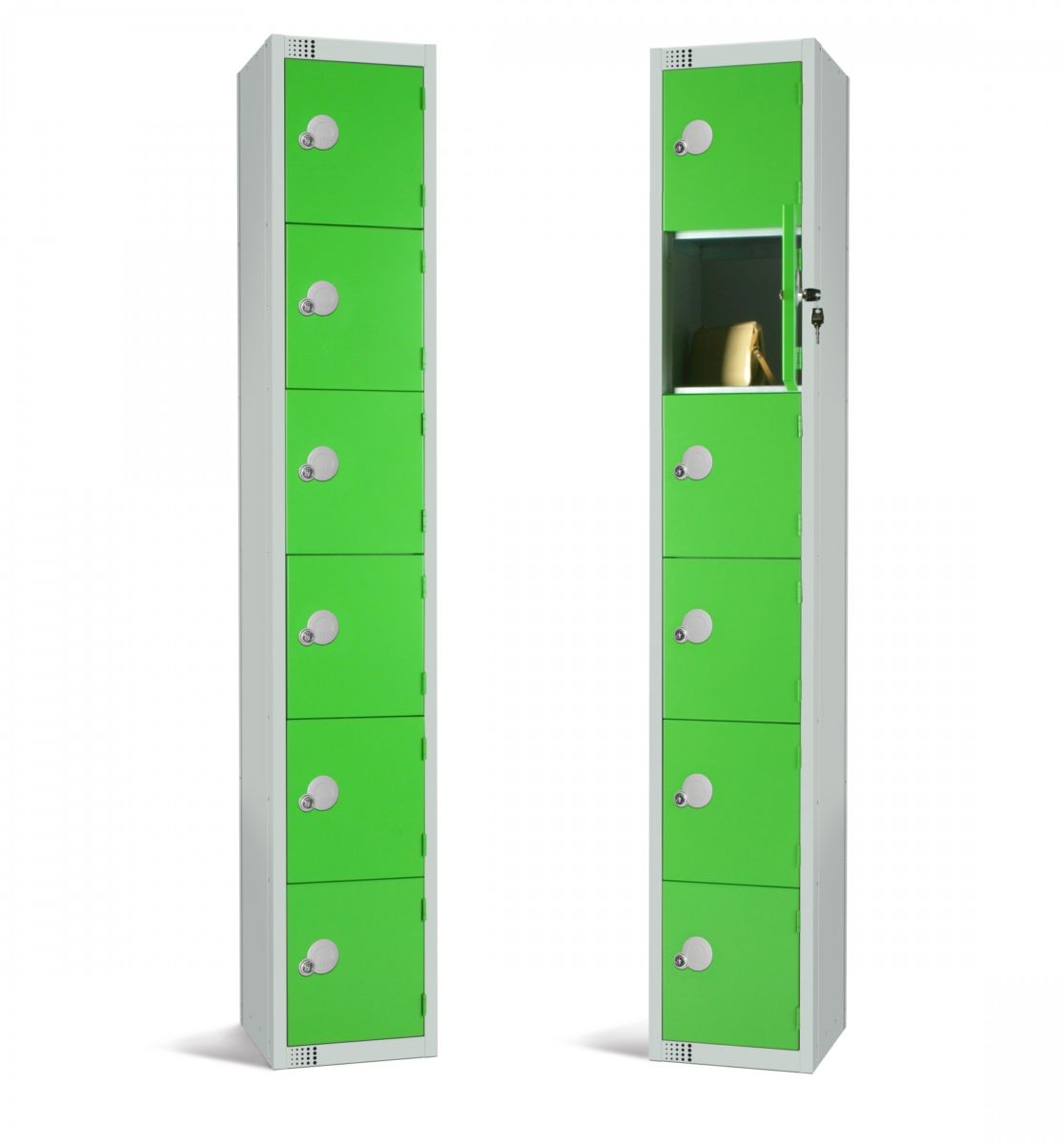 Elite Metal Lockers - 6 Doors 4 Elite Metal Lockers - 6 Doors