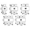 Fast Food Canteen Seating - 2 Seater 4 Fast Food Canteen Seating - 2 Seater