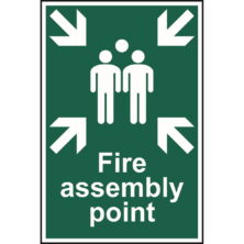 Fire Assembly Point Sign Safety & Security Workplace Stuff UK Fire Assembly Point Sign Safety & Security Workplace Stuff UK