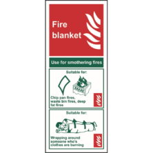 Fire Blanket Sign Safety & Security Workplace Stuff UK Fire Blanket Sign Safety & Security Workplace Stuff UK