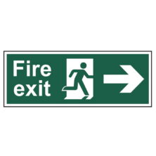 Fire Exit Sign – Arrow Right Safety & Security Workplace Stuff UK Fire Exit Sign – Arrow Right Safety & Security Workplace Stuff UK