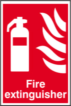 Fire Extinguisher Sign