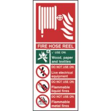 Fire Hose Reel Sign Safety & Security Workplace Stuff UK Fire Hose Reel Sign Safety & Security Workplace Stuff UK