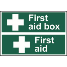 First Aid & First Aid Box Sign Safety & Security Workplace Stuff UK First Aid & First Aid Box Sign Safety & Security Workplace Stuff UK