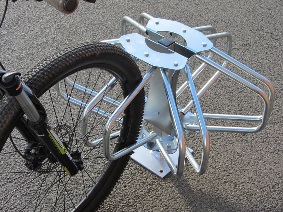 Floor Mounted Star Cycle Racks 1 Floor Mounted Star Cycle Racks