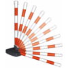 Folding Plastic Chain Barrier Kits - Guarda-Flex 2 Folding Plastic Chain Barrier Kits - Guarda-Flex