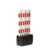 Folding Plastic Chain Barrier Kits - Guarda-Flex 3 Folding Plastic Chain Barrier Kits - Guarda-Flex