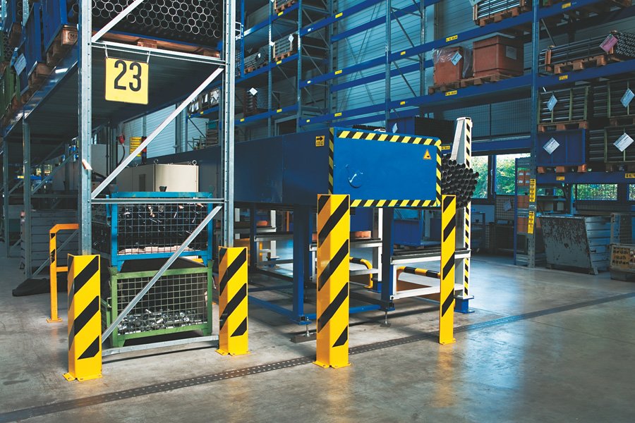 Heavy Duty Pallet Racking Protectors 1 Heavy Duty Pallet Racking Protectors