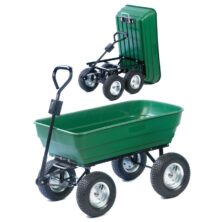 Heavy Duty Plastic Garden Dump Truck Turntable Trucks Workplace Stuff UK
