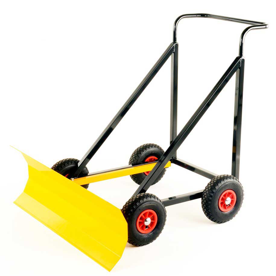 Heavy Duty Push Along Snow Plough with Adjustable Blade 1 Heavy Duty Push Along Snow Plough with Adjustable Blade