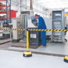 Hi-Vis Belt Barrier Posts 1 Hi-Vis Belt Barrier Posts