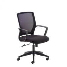 Jonas Black Mesh Back Operator Chair Jonas Black Mesh Back Operator Chair Workplace Stuff UK