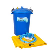 Leak Diverter Kit with 80L Collection Drum Safety & Security Workplace Stuff UK Leak Diverter Kit with 80L Collection Drum Safety & Security Workplace Stuff UK