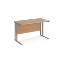 Maestro 25 Cantilever Straight Desk 600mm Deep Maestro 25 Cantilever Straight Desk 600mm Deep Workplace Stuff UK