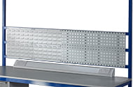 Medium Duty Workbench Support Bars & Louvre Panels Workbenches Workplace Stuff UK Medium Duty Workbench Support Bars & Louvre Panels Workbenches Workplace Stuff UK
