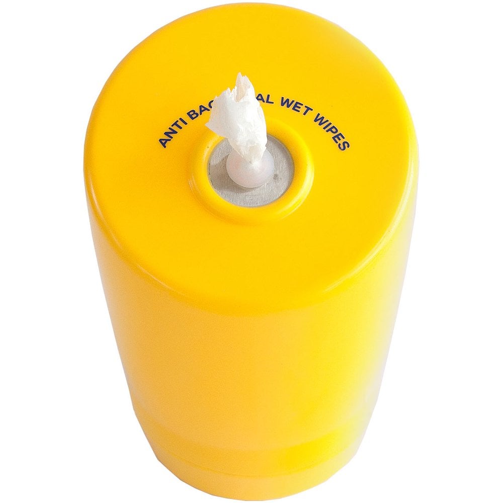 mini-anti-bacterial-wet-wipe-dispenser-yellow