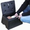 Mini Grit Bins with 25kg Salt and Scoop 2 Mini Grit Bins with 25kg Salt and Scoop