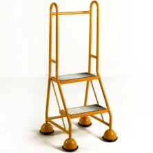 Mobile Steps – 2 Step with Full Handrail Steps & Ladders Workplace Stuff UK Mobile Steps – 2 Step with Full Handrail Steps & Ladders Workplace Stuff UK