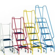 Narrow Aisle Mobile Safety Steps Steps & Ladders Workplace Stuff UK Narrow Aisle Mobile Safety Steps Steps & Ladders Workplace Stuff UK