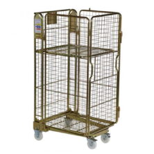 Gold Passivate Nestable Roll Container Trolleys Workplace Stuff UK Gold Passivate Nestable Roll Container Trolleys Workplace Stuff UK