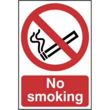No Smoking Sign Safety & Security Workplace Stuff UK No Smoking Sign Safety & Security Workplace Stuff UK