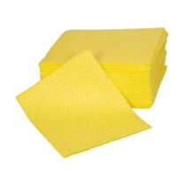 Pack of 100 Chemical Absorbent Pads Safety & Security Workplace Stuff UK Pack of 100 Chemical Absorbent Pads Safety & Security Workplace Stuff UK
