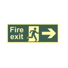 Photoluminescent Arrow Right Fire Exit Sign Safety & Security Workplace Stuff UK Photoluminescent Arrow Right Fire Exit Sign Safety & Security Workplace Stuff UK