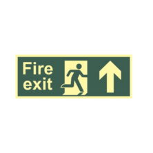 Photoluminescent Arrow Up Fire Exit Sign Safety & Security Workplace Stuff UK Photoluminescent Arrow Up Fire Exit Sign Safety & Security Workplace Stuff UK