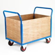 Platform Truck - 4 Plywood Sides Platform Truck - 4 Plywood Sides Workplace Stuff UK