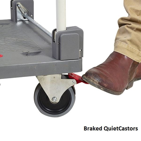 ProDek Heavy Duty Folding Platform Trolley with QuietCastors 4 ProDek Heavy Duty Folding Platform Trolley with QuietCastors