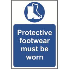 Protective Footwear Must Be Worn Sign Safety & Security Workplace Stuff UK Protective Footwear Must Be Worn Sign Safety & Security Workplace Stuff UK
