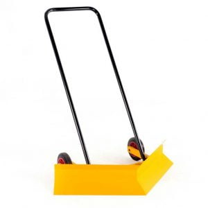 snow clearing push-along-v-blade-snow-plough
