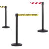 retractable-barriers-black-post-queuemaster-3 retractable barriers black post queuemaster
