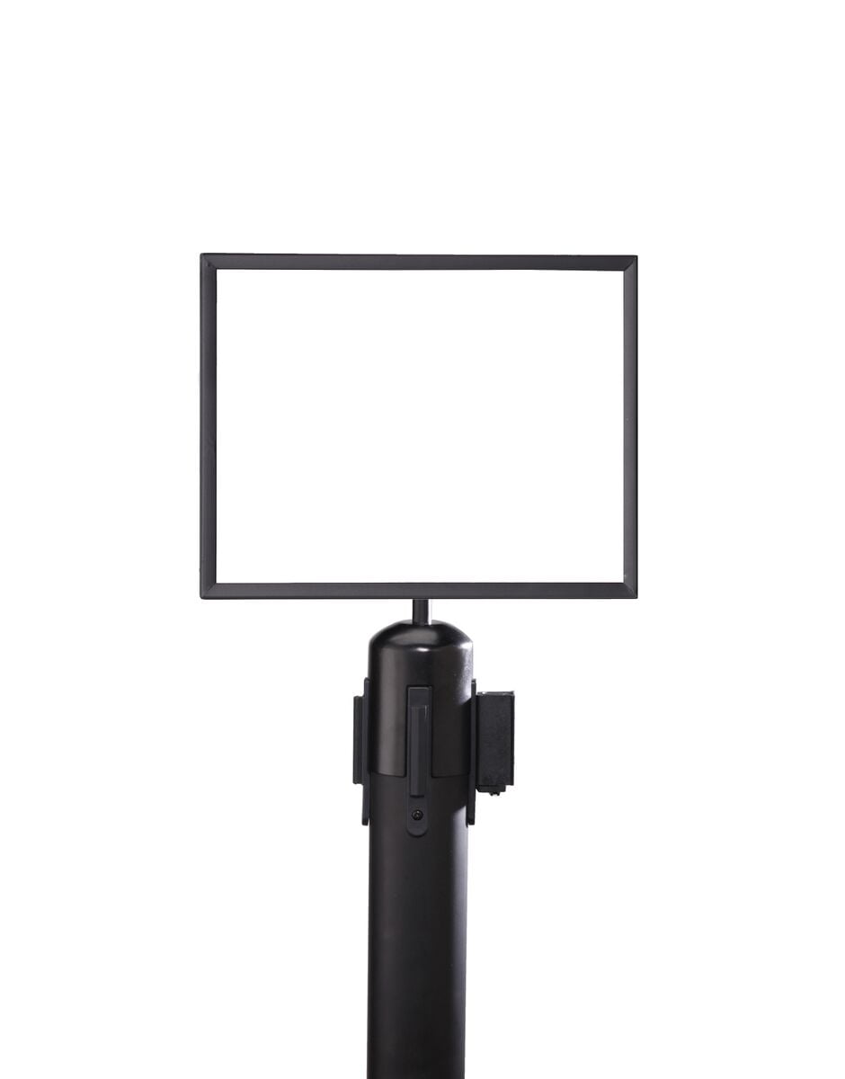Retractable Barriers Sign Holder