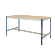 Anco Rivet T-Bar Boltless Workbench – Chipboard Top Workbenches Workplace Stuff UK Anco Rivet T-Bar Boltless Workbench – Chipboard Top Workbenches Workplace Stuff UK