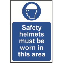 Safety Helmets Must Be Worn In This Area Sign Safety & Security Workplace Stuff UK Safety Helmets Must Be Worn In This Area Sign Safety & Security Workplace Stuff UK