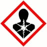serious health hazard label