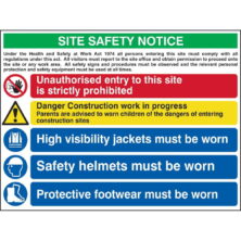 Site Safety Notice Composite Site Safety & Mandatory Signs Workplace Stuff UK Site Safety Notice Composite Site Safety & Mandatory Signs Workplace Stuff UK