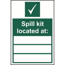 Spill Kit Located At Sign Safety & Security Workplace Stuff UK Spill Kit Located At Sign Safety & Security Workplace Stuff UK