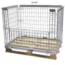 Stackable Mesh Pallet Cages - Retention Units Stackable Mesh Pallet Cages - Retention Units Workplace Stuff UK