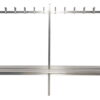 Stainless Steel Double Sided Changing Room Benches 1 Stainless Steel Double Sided Changing Room Benches